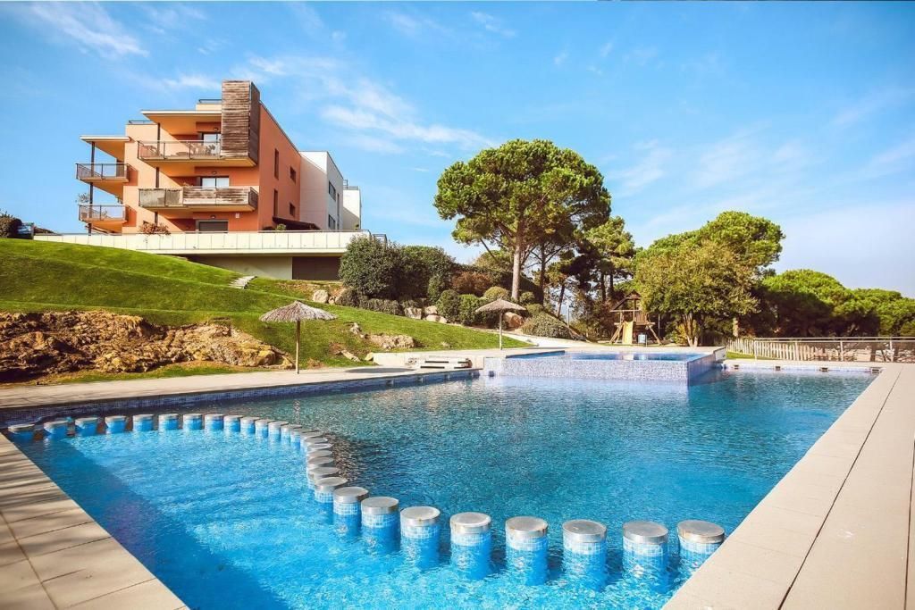 Swimming pool of Flat for sale in Lloret de Mar  with Air Conditioner, Heating and Private garden