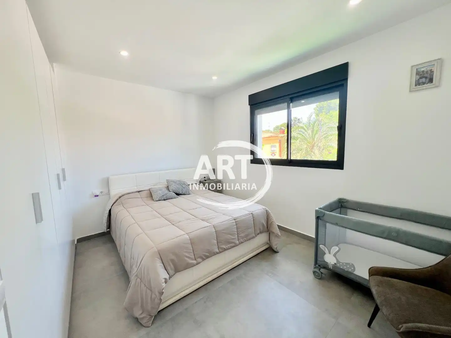 Bedroom of Houses for sale in San Antonio de Benagéber  with Air Conditioner, Heating and Private garden