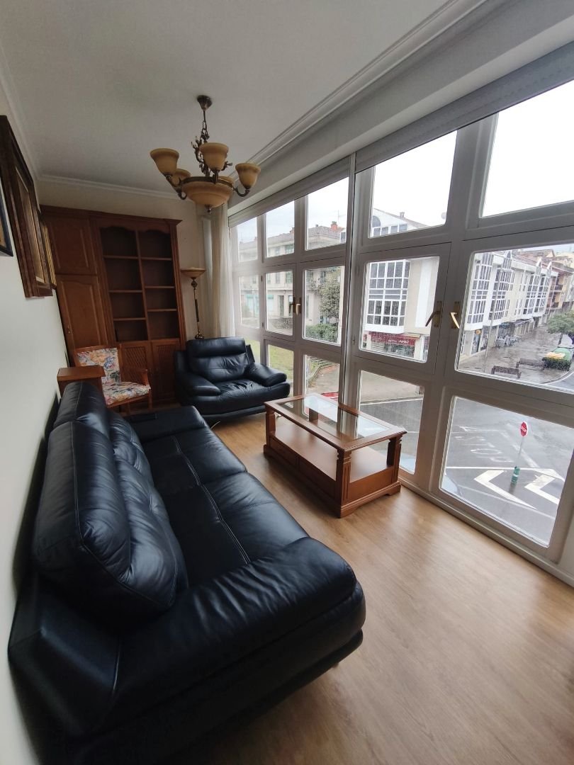 Living room of Flat for sale in Allariz  with Heating, Parquet flooring and Storage room