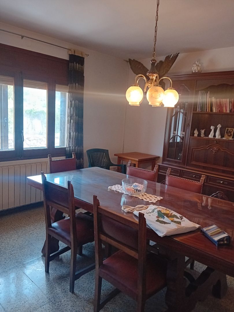 Menjador de Casa adosada en venda en El Pont d'Armentera amb Calefacció, Terrassa i Traster