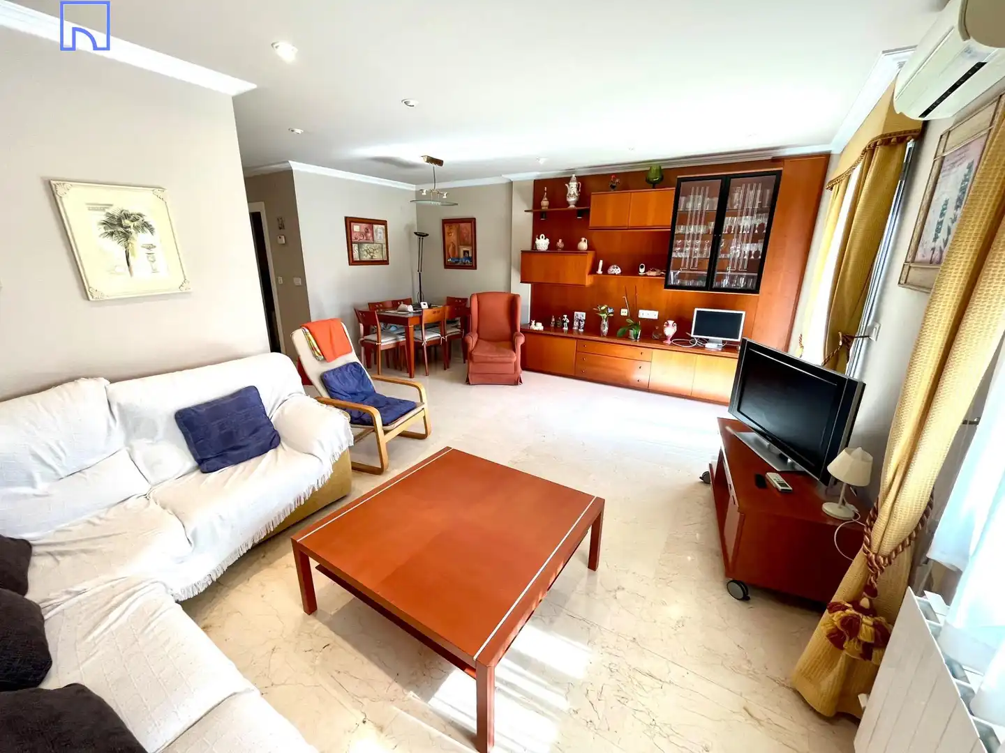 Sala de estar de Casa o chalet en venta en Tudela con Aire acondicionado, Calefacción y Jardín privado