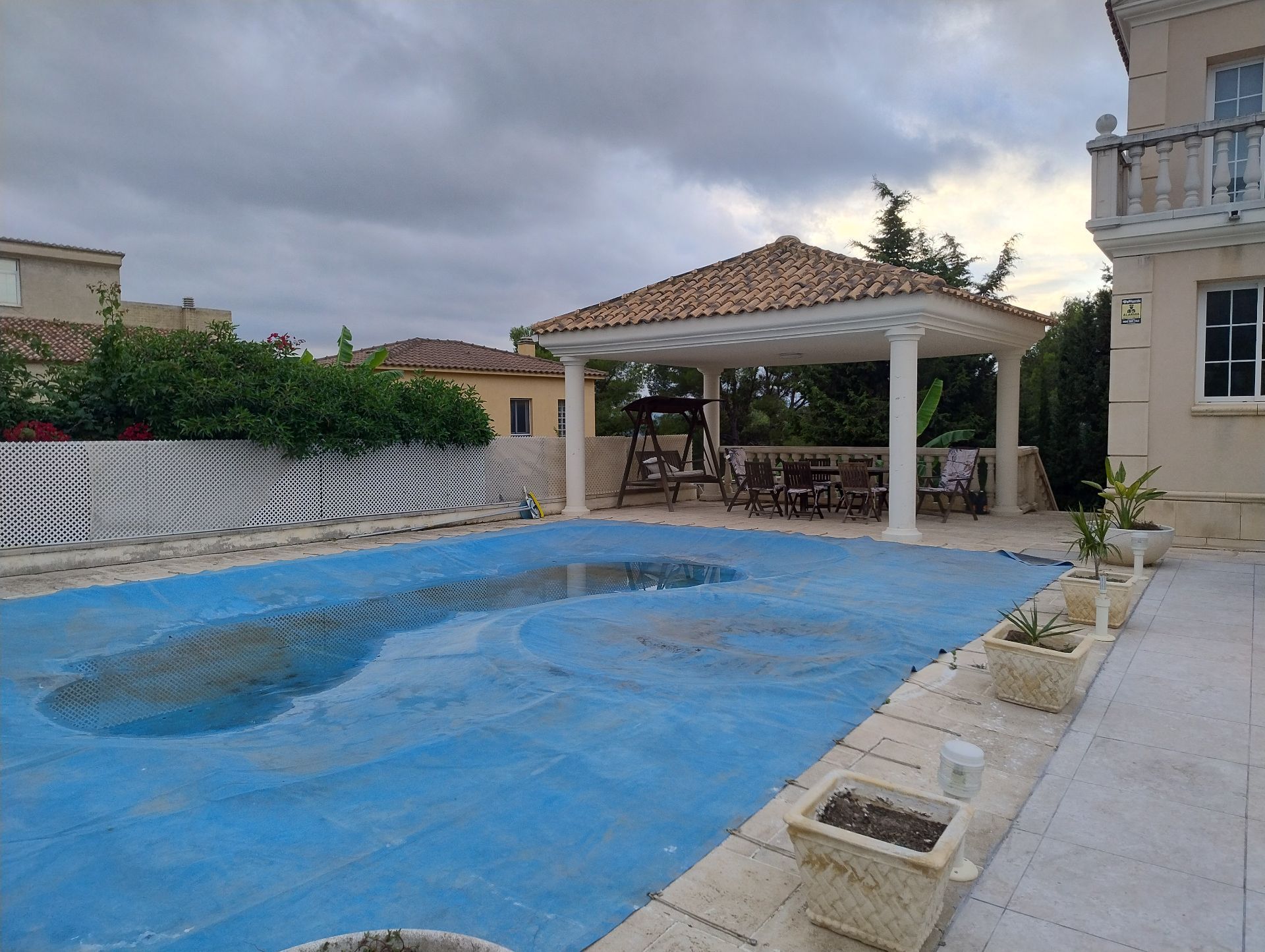 Swimming pool of House or chalet for sale in Bellvei  with Heating, Private garden and Terrace