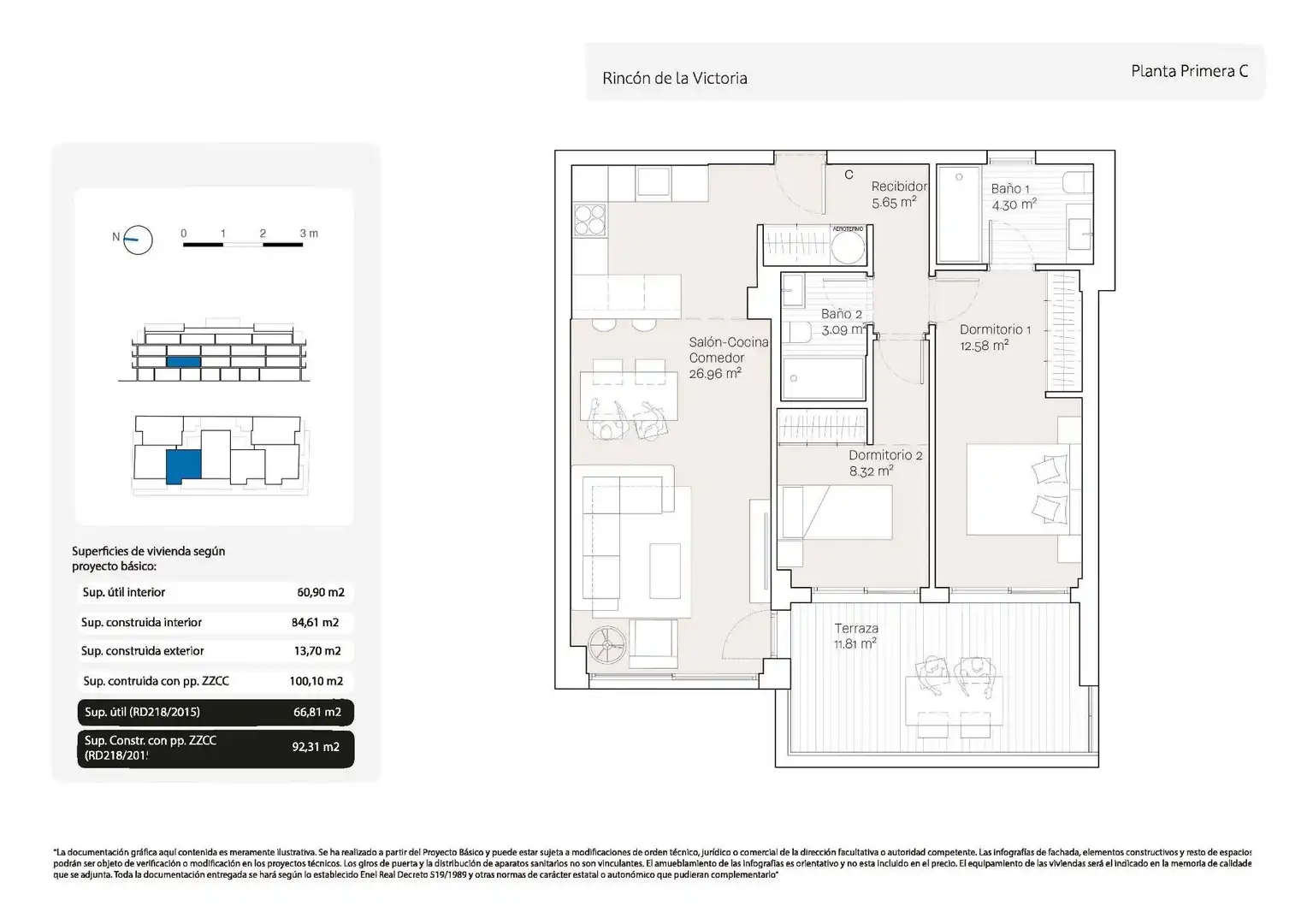 Apartments for sale in Rincón de la Victoria  with Heating, Terrace and Storage room