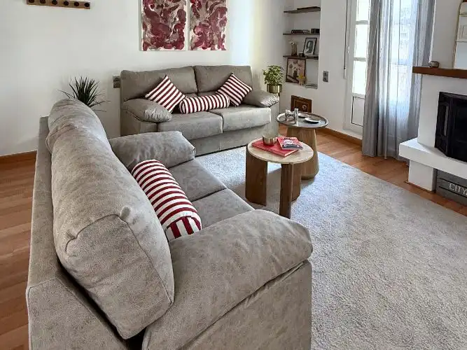 Living room of Houses for sale in Gandia  with Air Conditioner, Terrace and Balcony