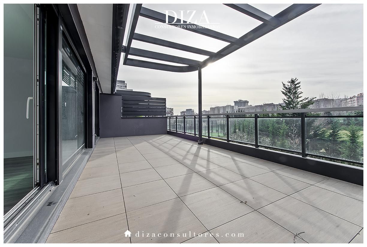 Terrace of Flat for sale in  Madrid Capital  with Air Conditioner, Heating and Terrace