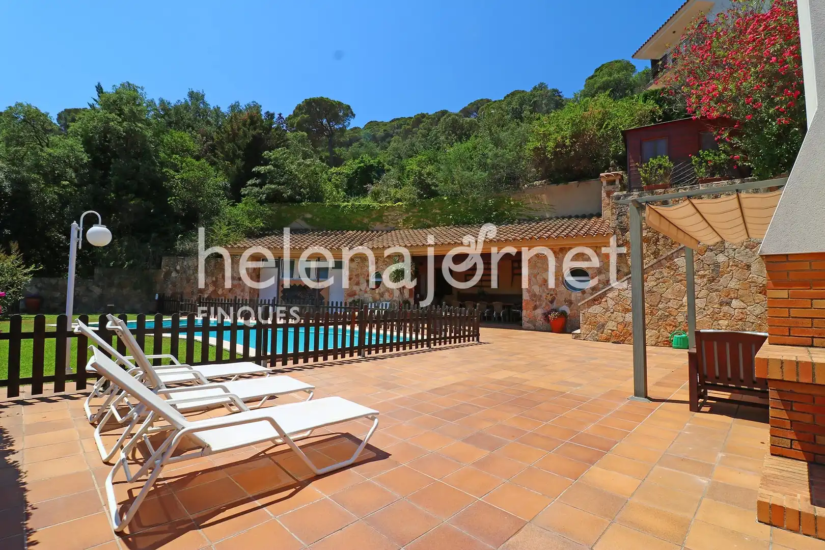 Jardín de Casa o chalet en venta en Llagostera con Calefacción y Piscina
