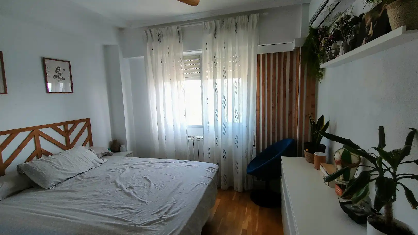 Schlafzimmer von Wohnung zum Verkauf in Coslada mit Klimaanlage, Heizung und Parkett