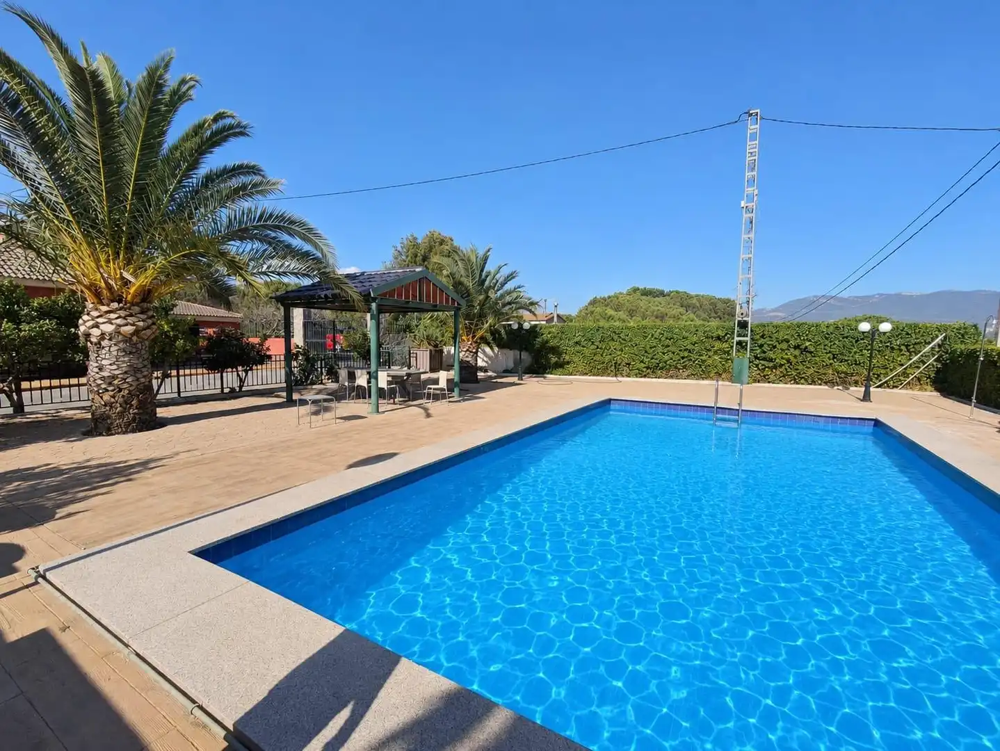 Swimming pool of Country homes for sale in Sax  with Private garden, Storage room and Swimming Pool