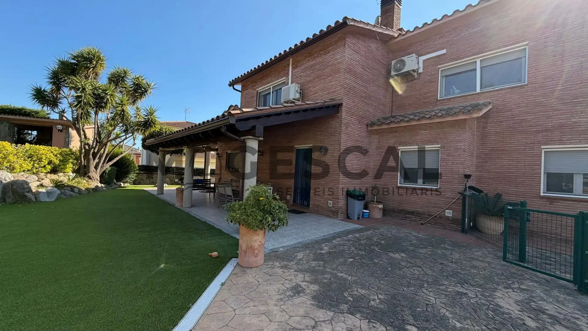 Exterior view of Houses for sale in Caldes de Montbui  with Air Conditioner, Heating and Terrace
