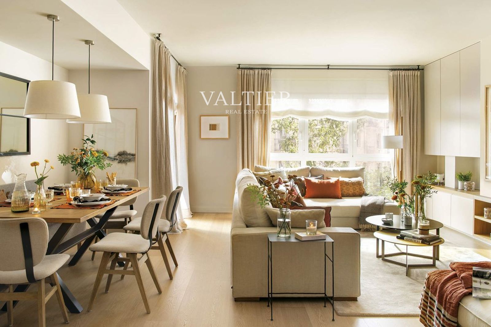 Sala d'estar de Pis de lloguer en  Madrid Capital amb Aire condicionat