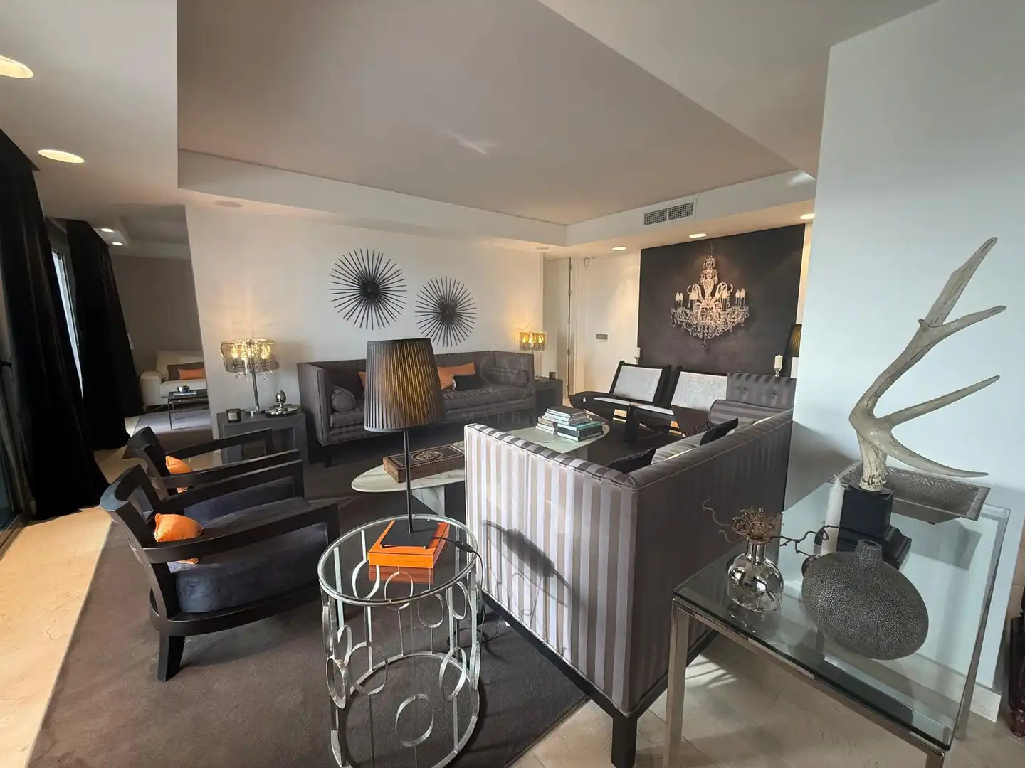 Living room of Apartments for rent in Benahavís  with Air Conditioner, Terrace and Swimming Pool