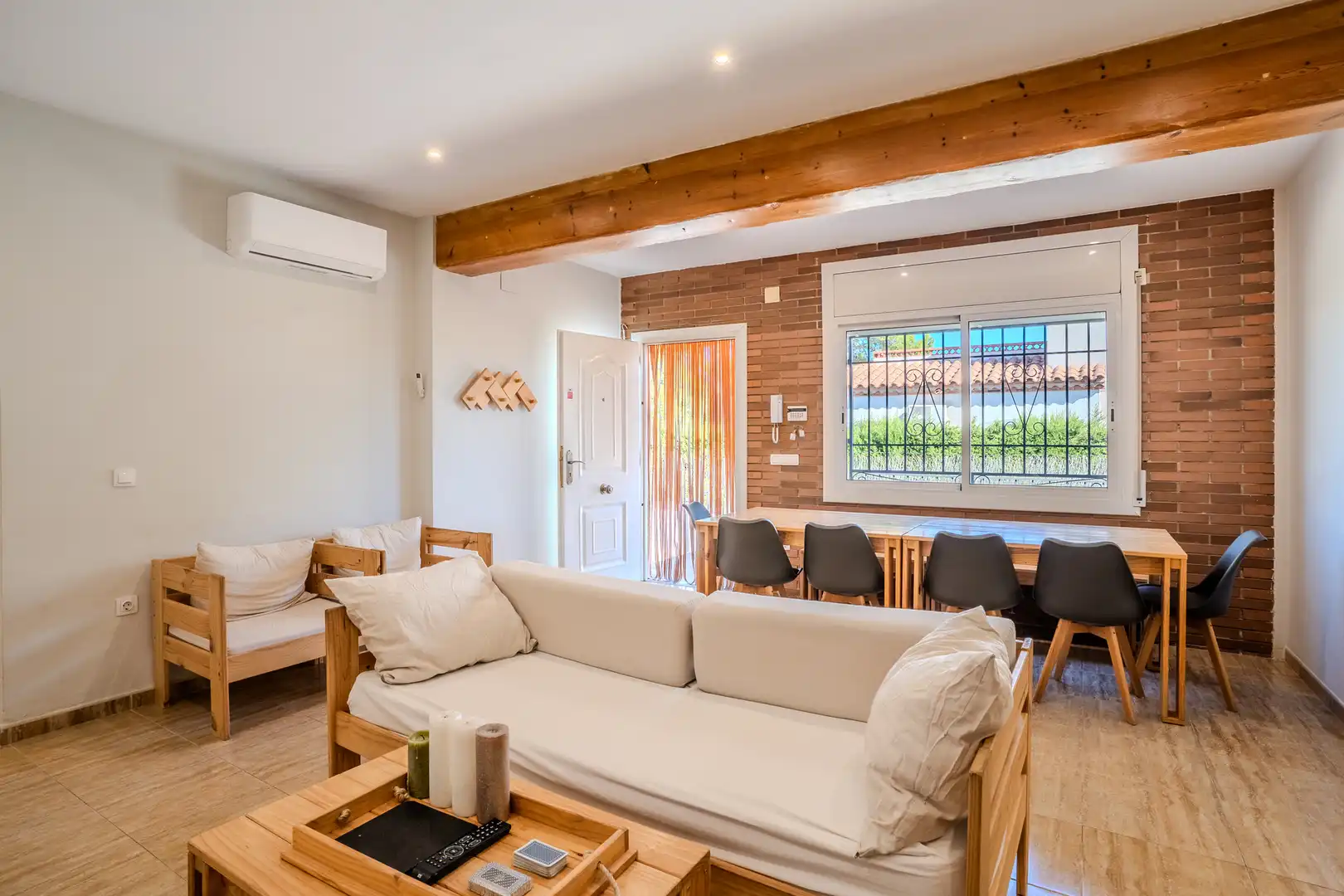 Sala de estar de Casa o chalet en venta en L'Ametlla de Mar  con Aire acondicionado, Calefacción y Terraza