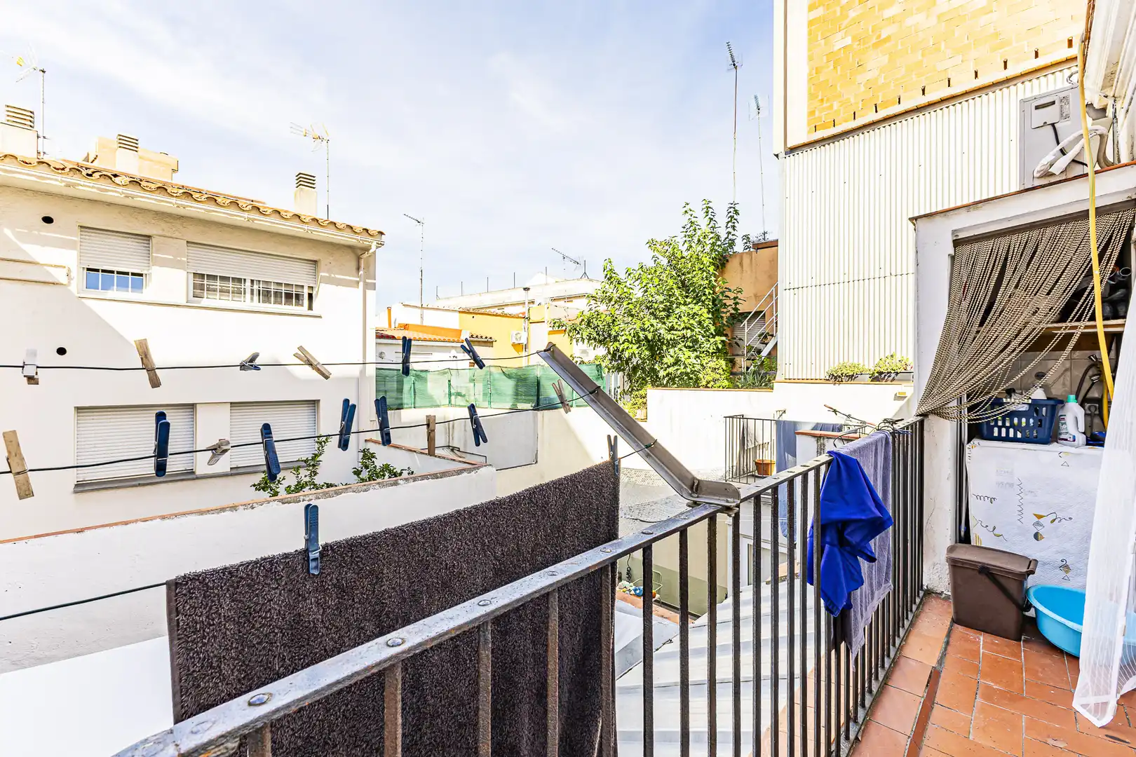 Terraza de Casa adosada en venta en Sant Andreu