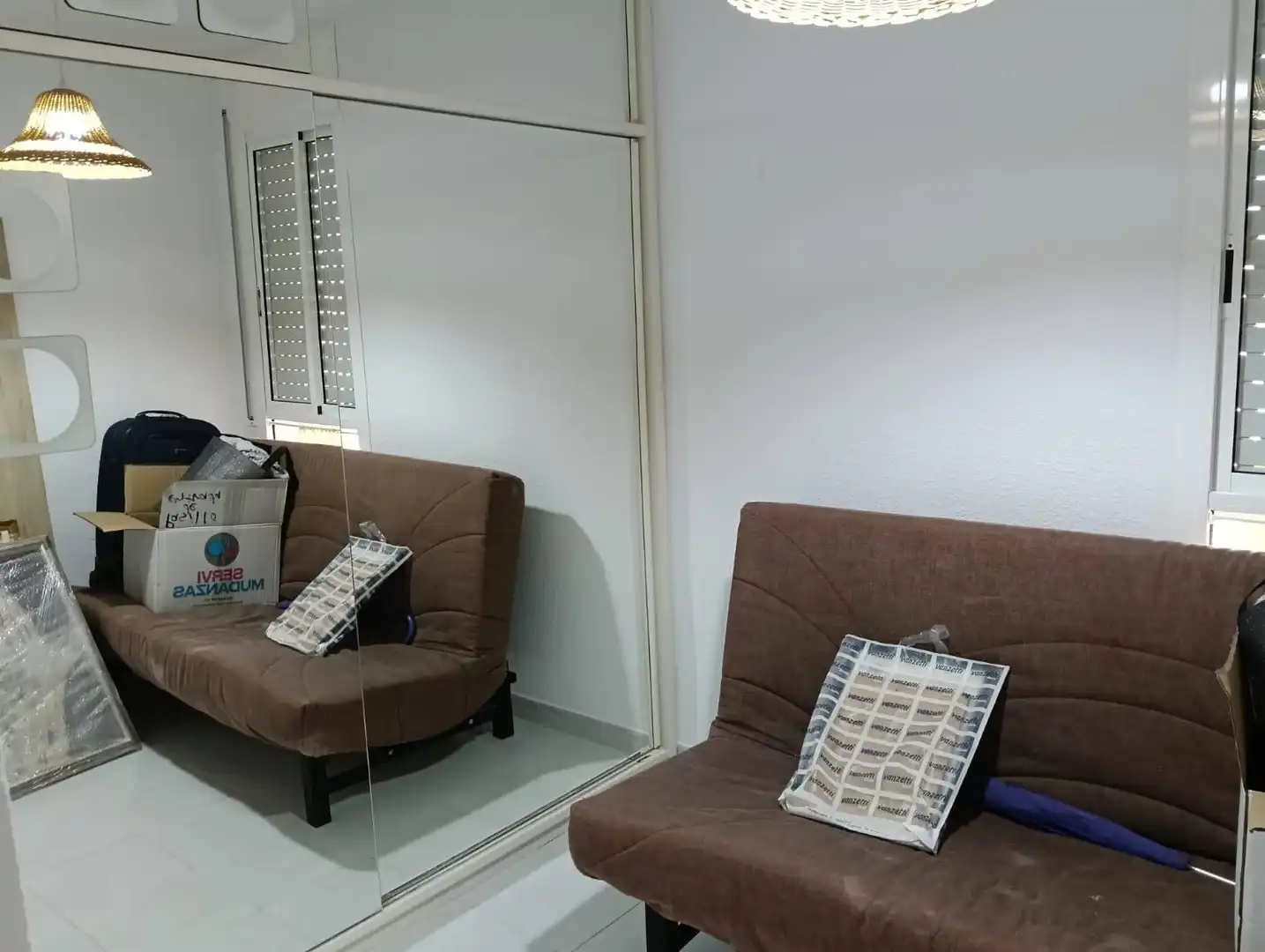 Sala d'estar de Planta baixa en venda en Cunit amb Aire condicionat, Jardí privat i Terrassa