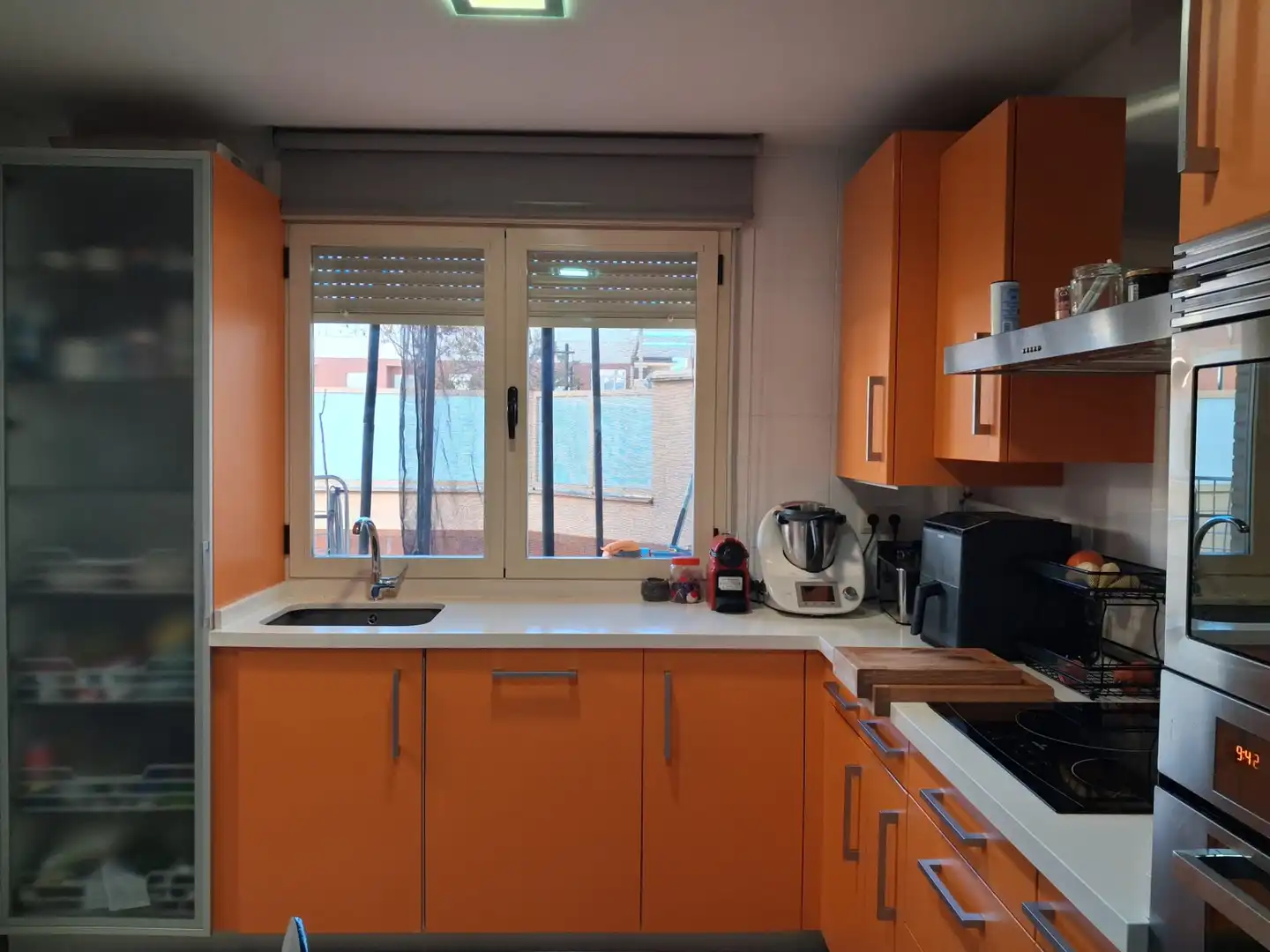 Küche von Einfamilien-Reihenhaus zur Miete in Albacete mit Klimaanlage, Heizung und Parkett