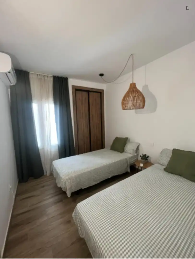 Dormitori de Casa o xalet de lloguer en Mijas amb Aire condicionat, Calefacció i Moblat