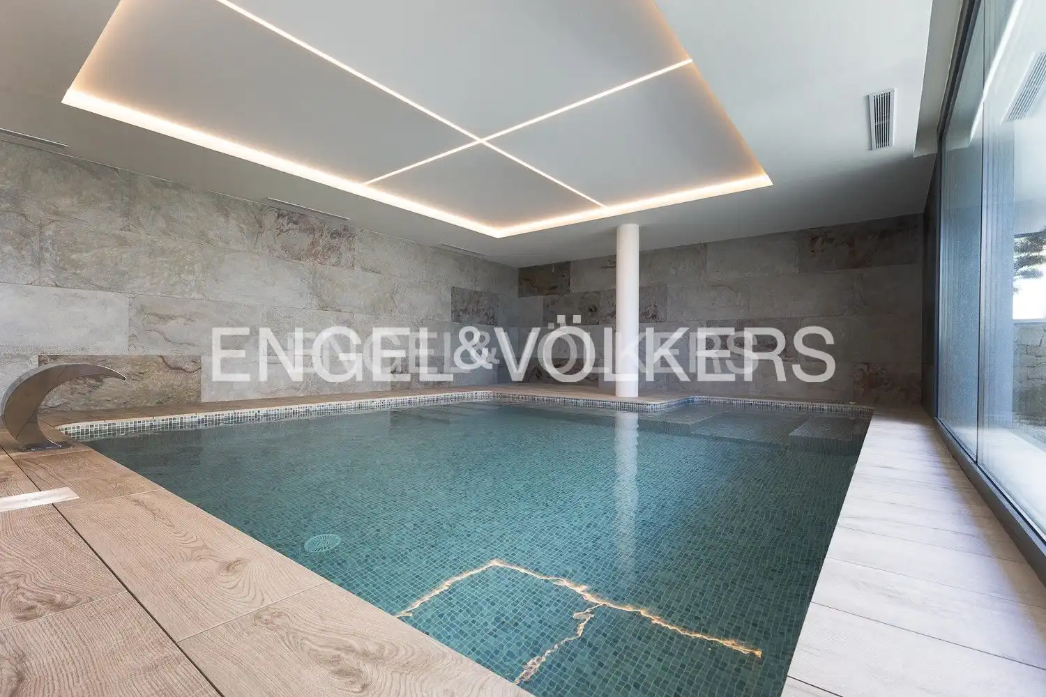 Swimming pool of Flat for sale in Pedreguer  with Air Conditioner, Heating and Private garden
