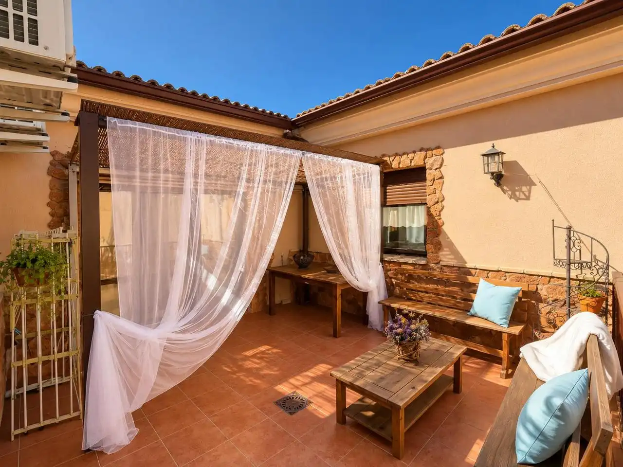 Terraza de Casa o chalet en venta en Mérida con Aire acondicionado, Jardín privado y Terraza