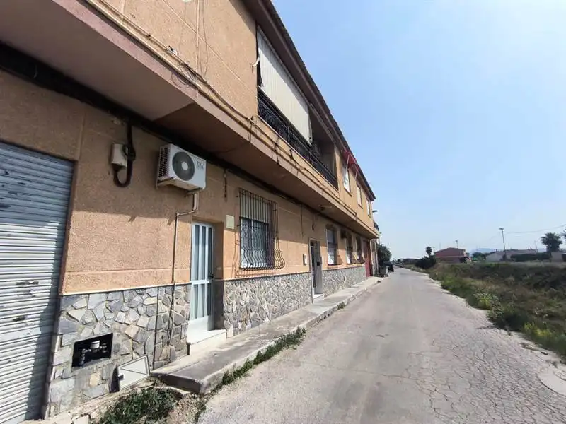 Vista exterior de Casa adosada en venta en Murcia