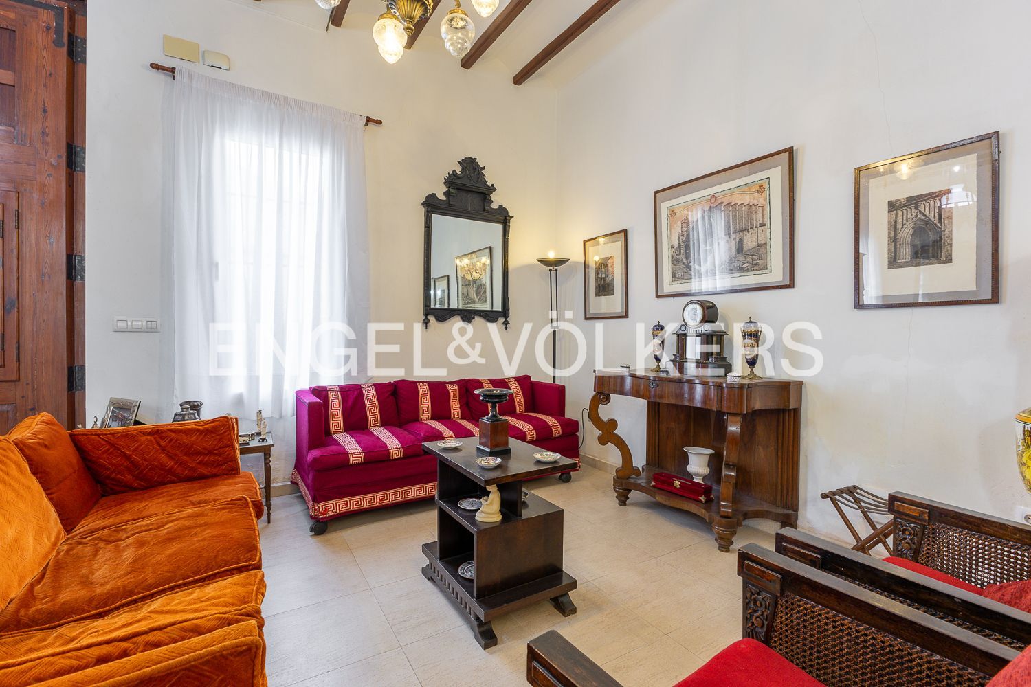 Living room of House or chalet for sale in Almoines  with Heating, Storage room and Furnished