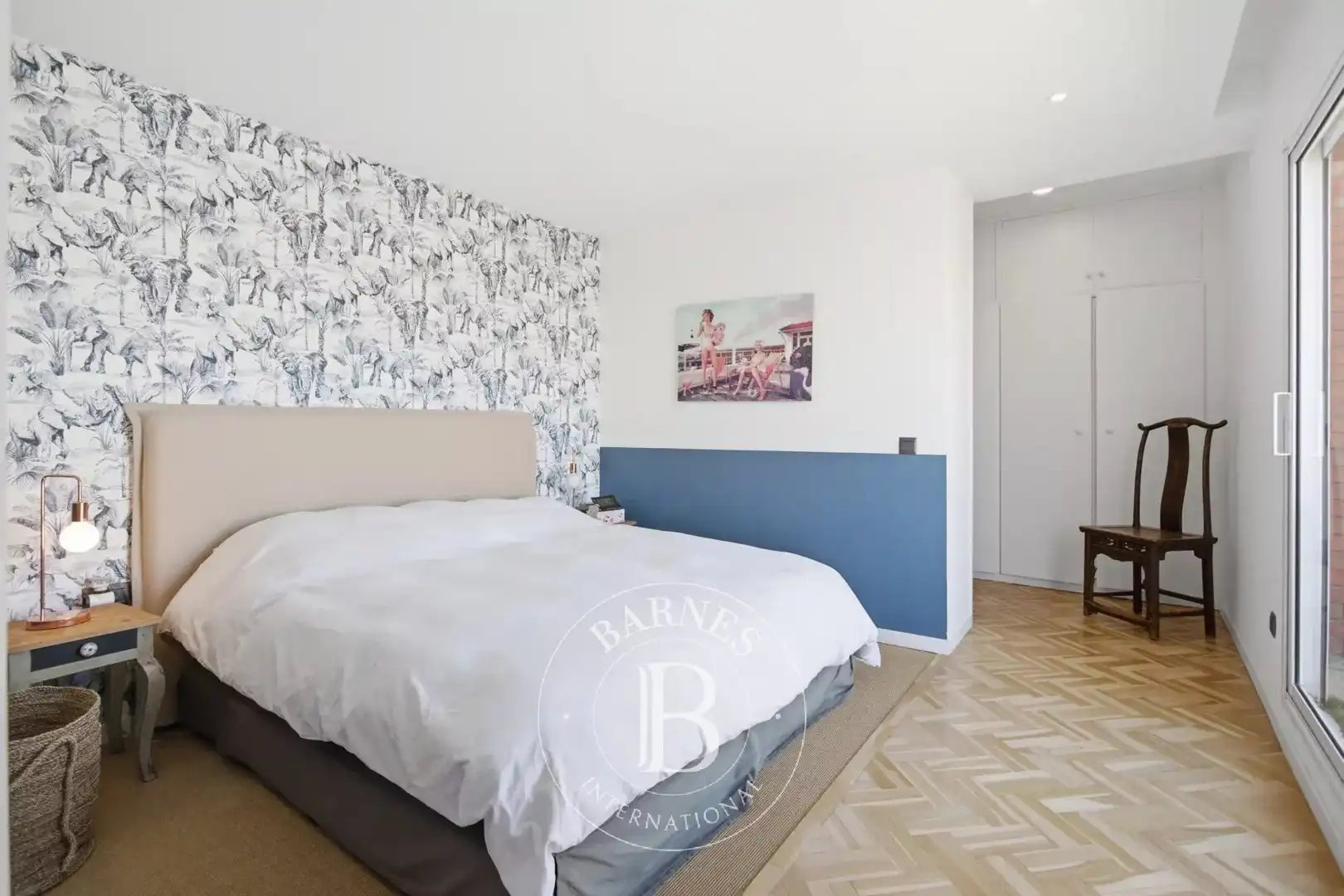 Schlafzimmer von Dachboden zum Verkauf in Barcelona mit Klimaanlage, Heizung und Terrasse
