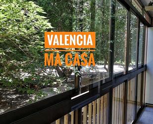 Garden of Flat to rent in  Valencia Capital  with Air Conditioner, Terrace and Balcony