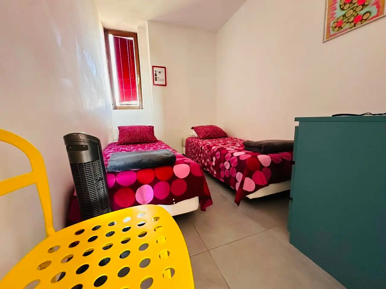 Schlafzimmer von Wohnungen zum Verkauf in Calpe / Calp mit Klimaanlage, Heizung und Privatgarten