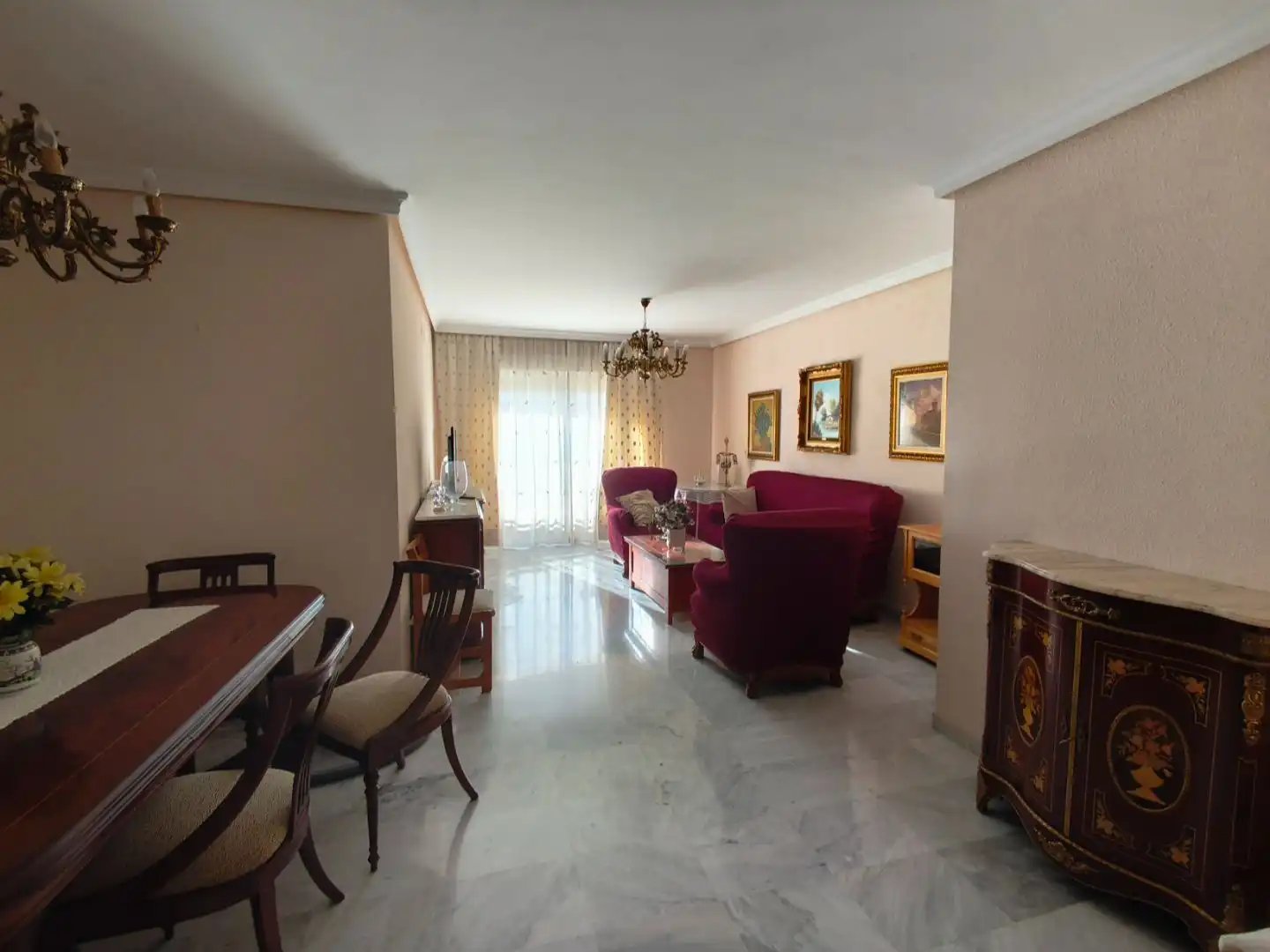 Sala d'estar de Pis de lloguer en Chana