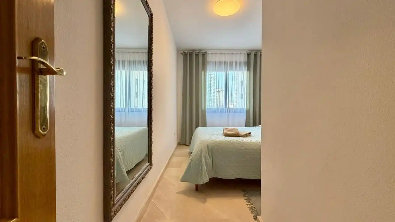Bedroom of Apartments for rent in Villajoyosa / La Vila Joiosa  with Heating
