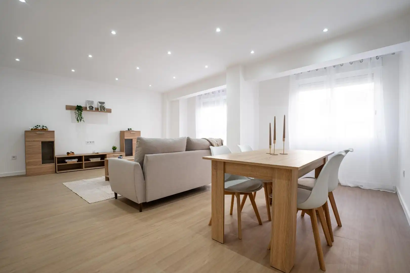 Living room of Flat for rent in Castellón de la Plana / Castelló de la Plana  with Furnished