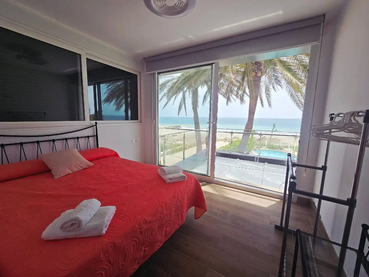 Bedroom of Houses for sale in Vera  with Air Conditioner, Terrace and Swimming Pool