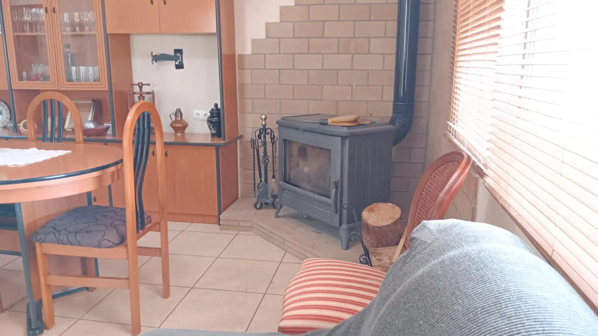 Sala de estar de Casa o chalet en venta en Cheste con Jardín privado, Terraza y Trastero