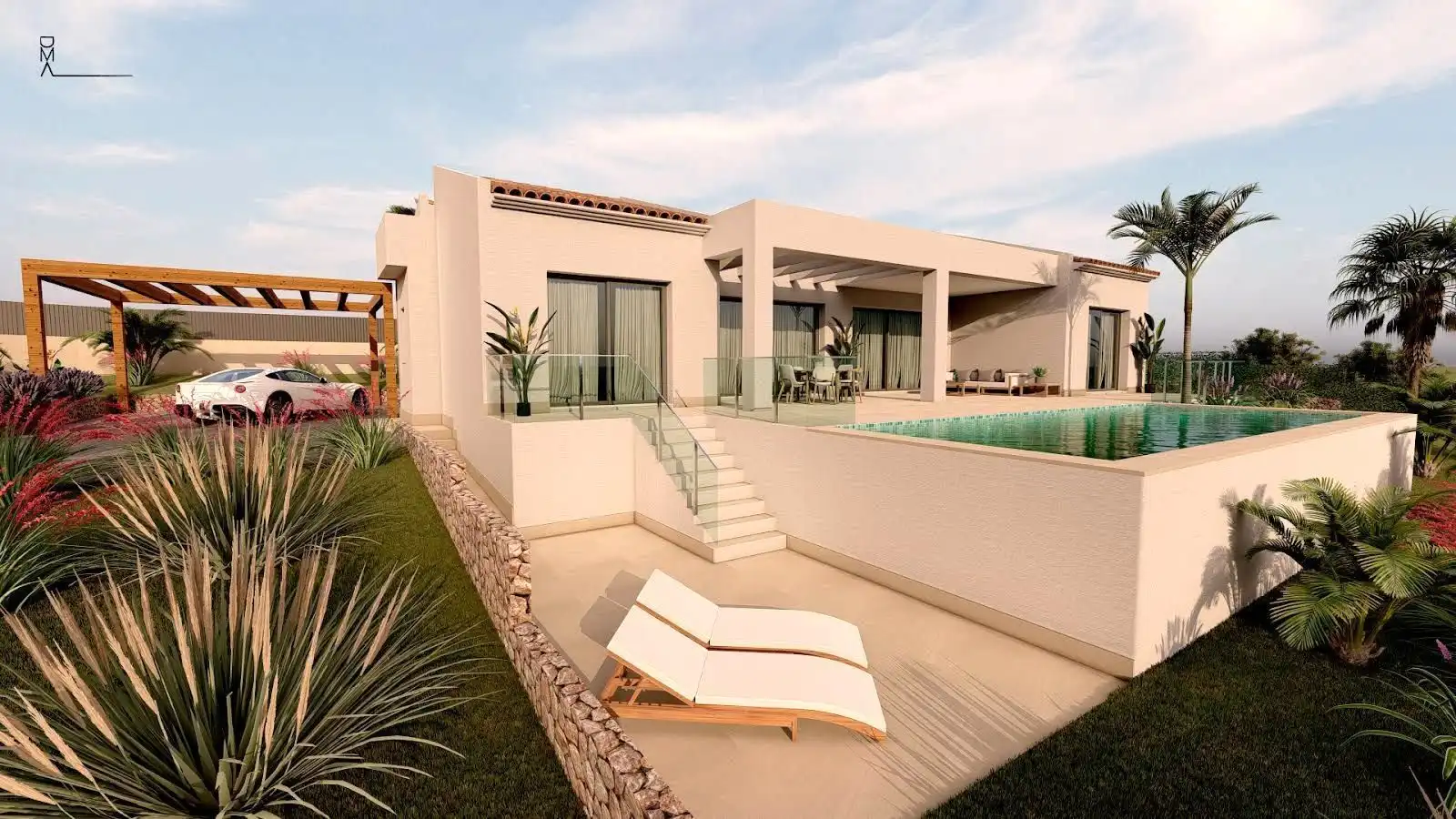Garden of Houses for sale in Jávea / Xàbia  with Air Conditioner, Heating and Storage room
