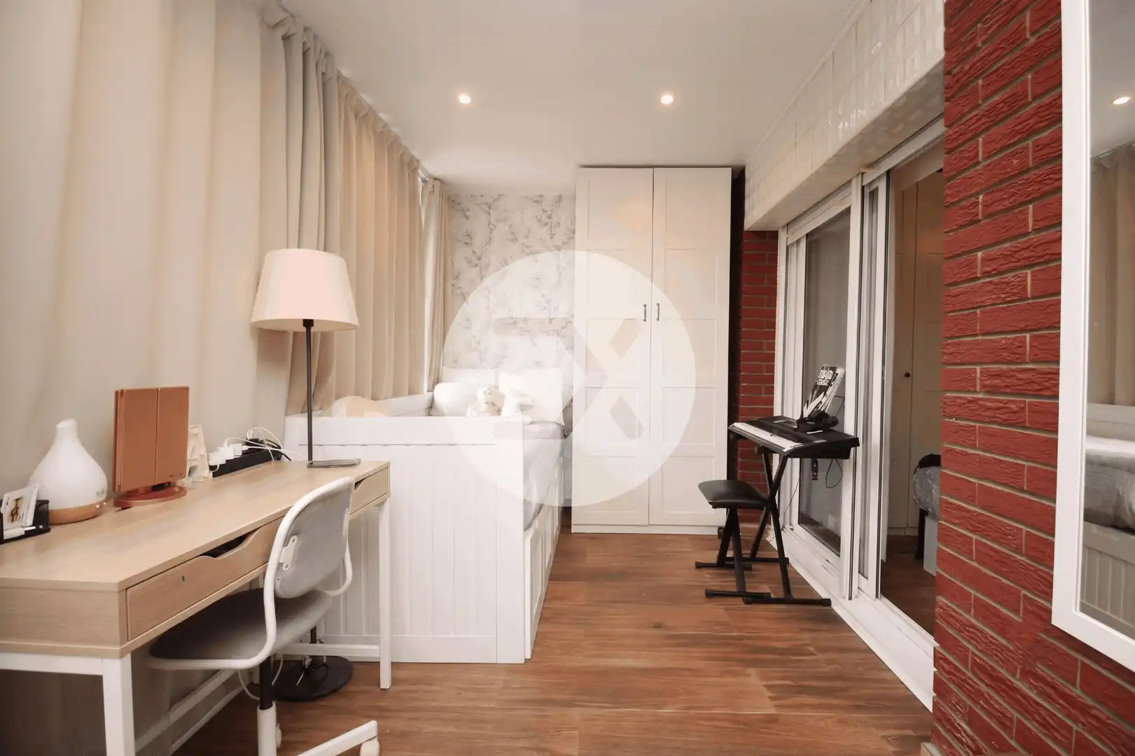 Bedroom of Flat for sale in Castelldefels  with Air Conditioner, Heating and Storage room