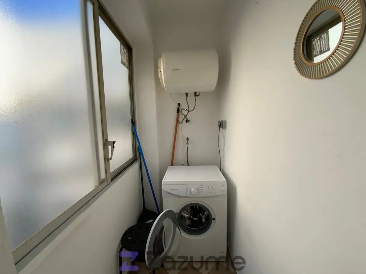 Badezimmer von Wohnung zur Miete in Moncada mit Klimaanlage, Heizung und Möbliert