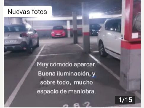 Aparcament de Garatge en venda en Leganés amb Alarma