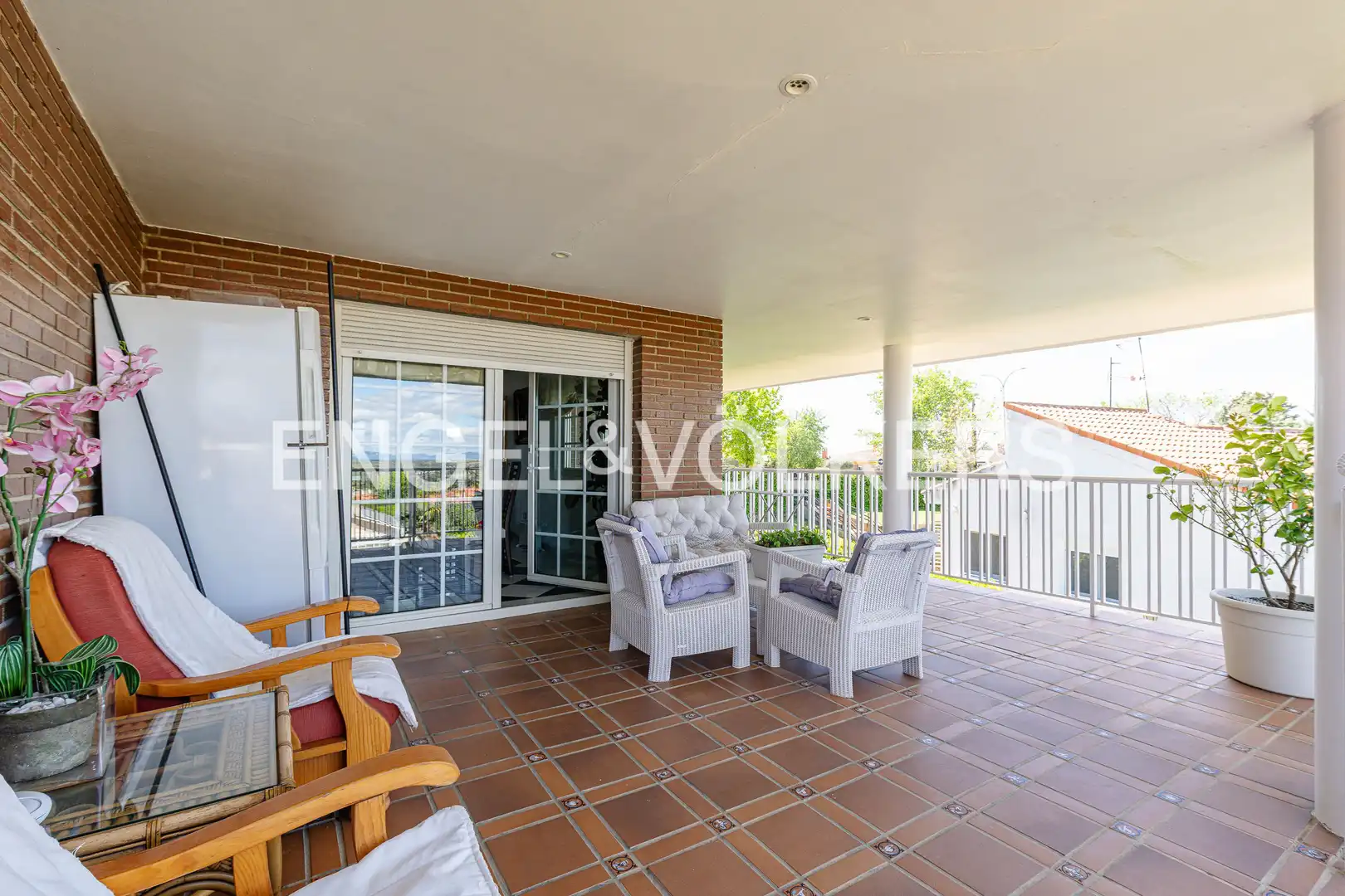 Terrassa de Finca rústica en venda en Móstoles amb Aire condicionat, Calefacció i Jardí privat
