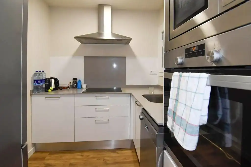 Kitchen of Flat for rent in Palamós  with Air Conditioner, Storage room and Furnished