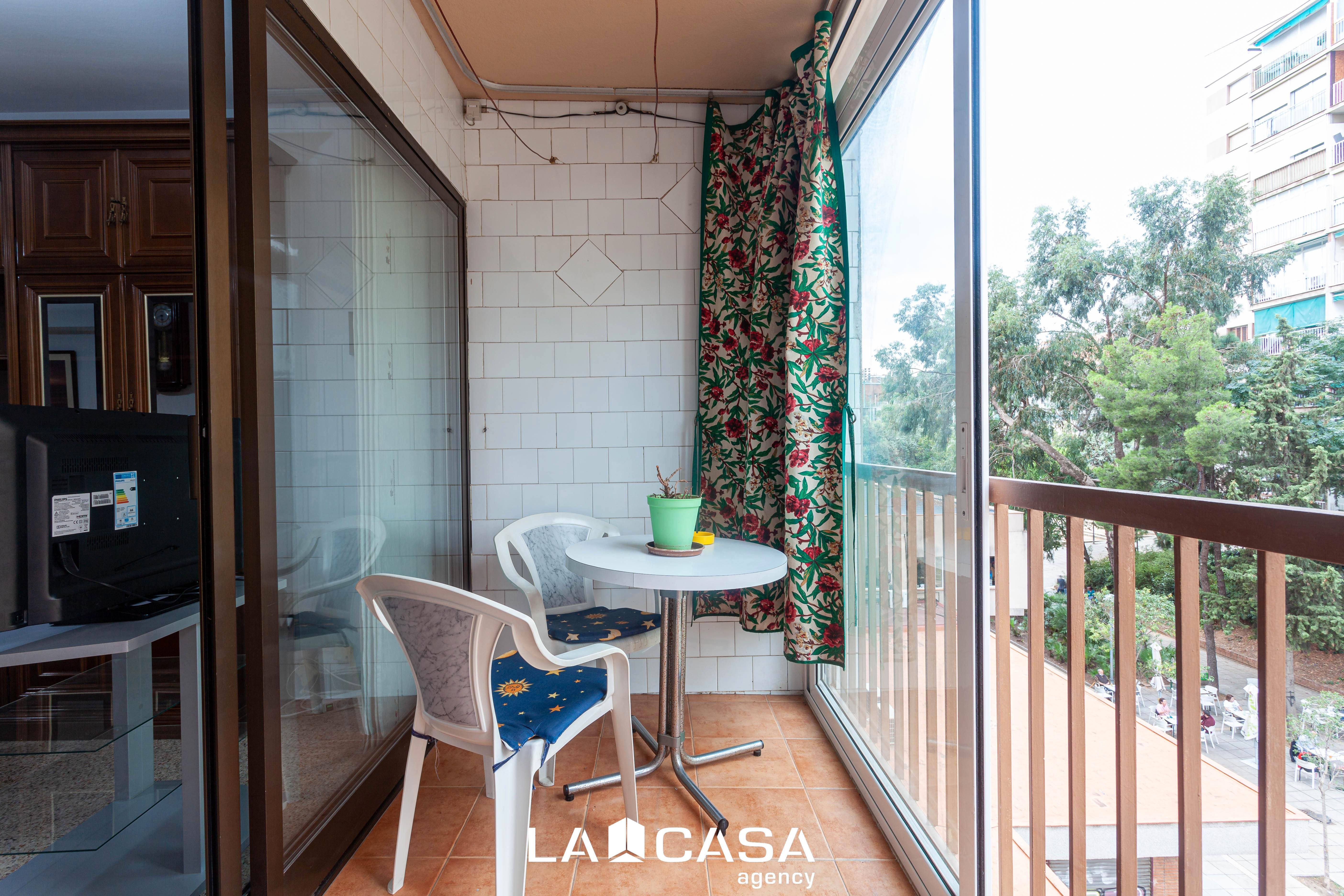 Balcony of Flat for sale in  Barcelona Capital  with Heating and Balcony