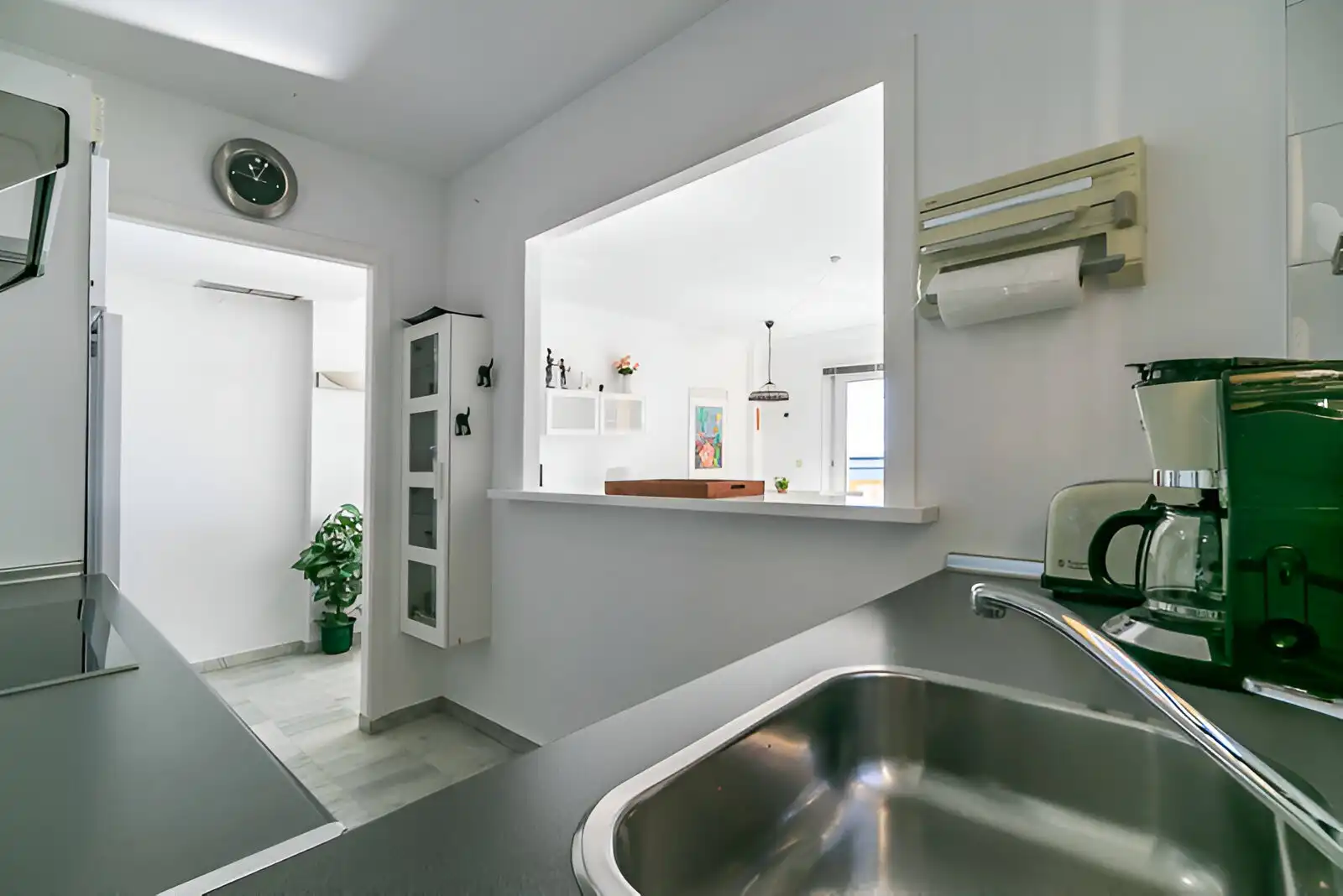 Cocina de Planta baja en venta en Benalmádena con Aire acondicionado, Terraza y Piscina