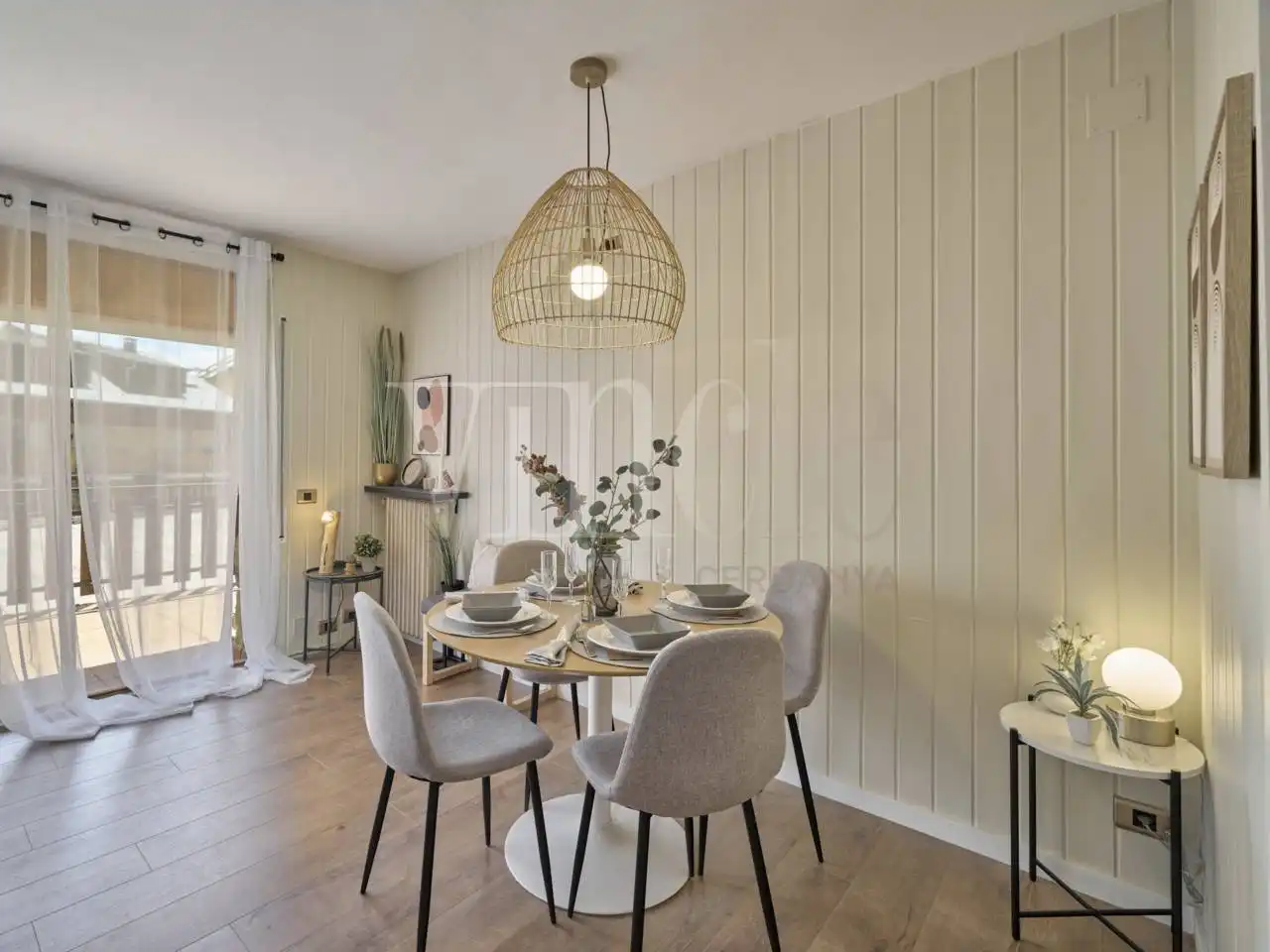 Dining room of Flat for sale in Llívia  with Parquet flooring and Terrace
