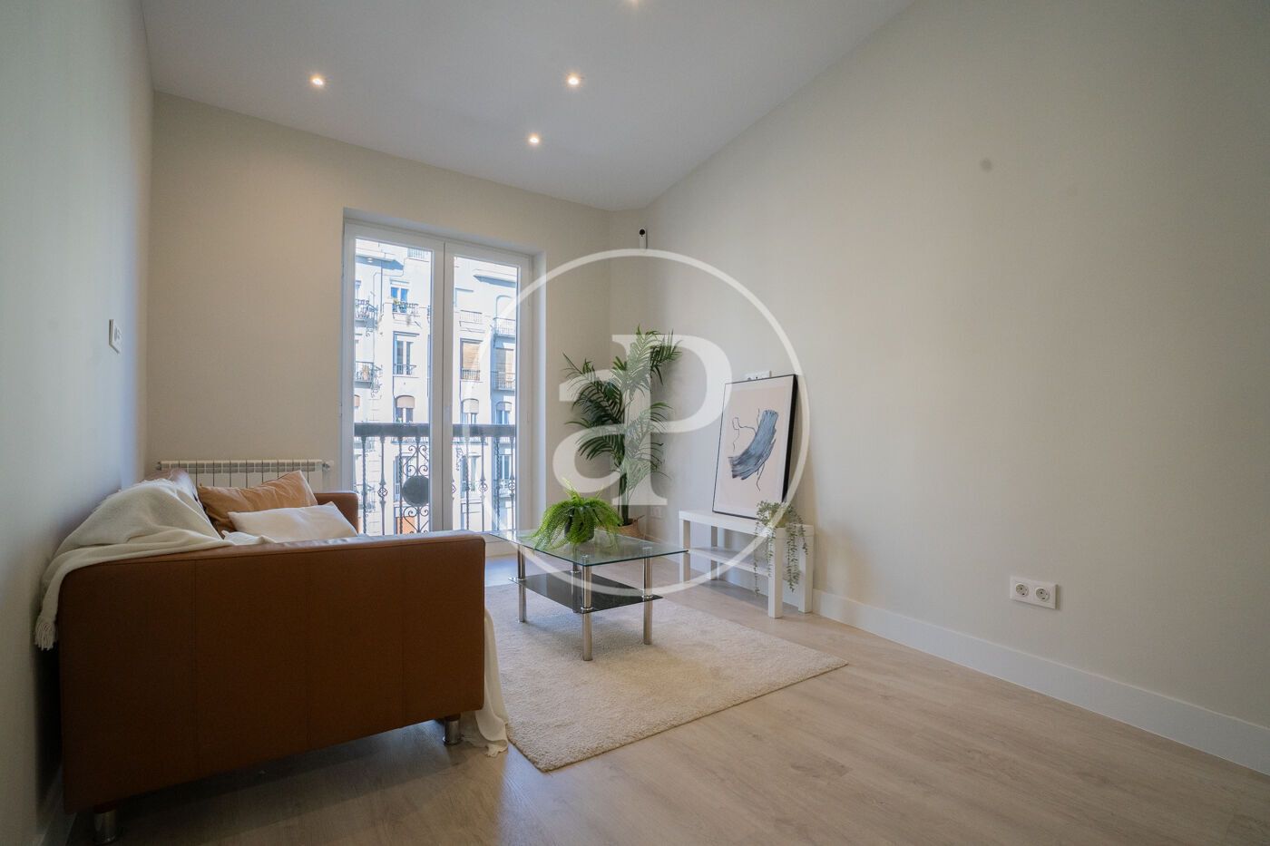 Sala de estar de Piso en venta en  Madrid Capital con Aire acondicionado, Calefacción y Amueblado