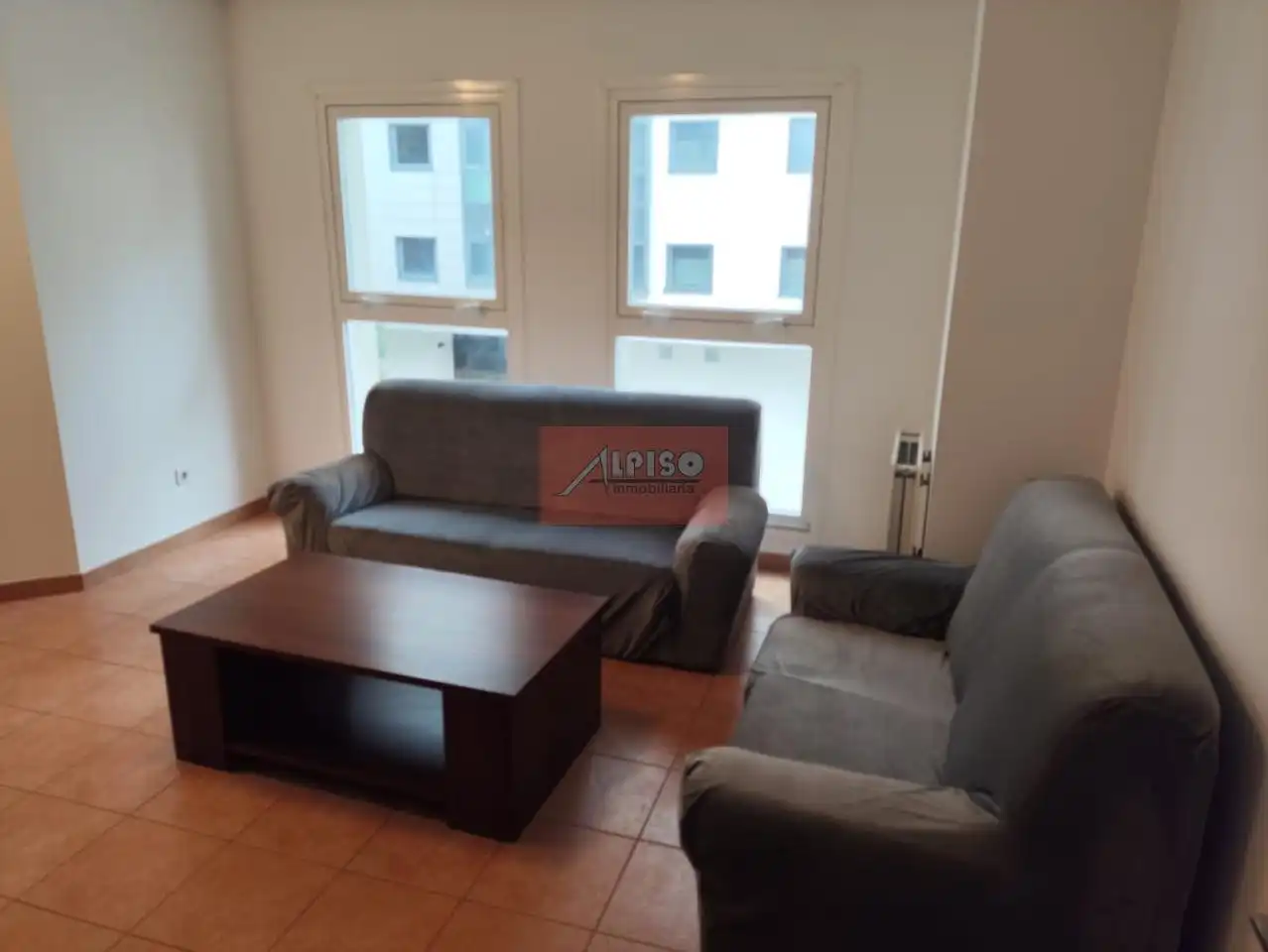 Sala d'estar de Pis de lloguer en Ourense Capital  amb Calefacció i Moblat