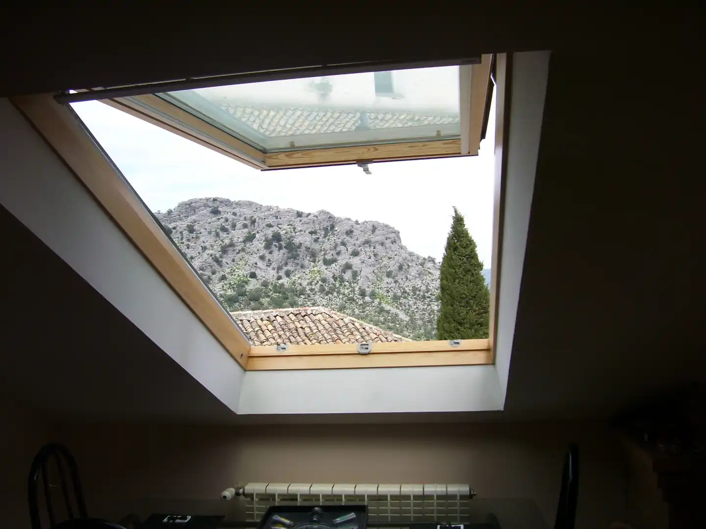 Bedroom of Attic for sale in Benaocaz  with Air Conditioner, Heating and Parquet flooring