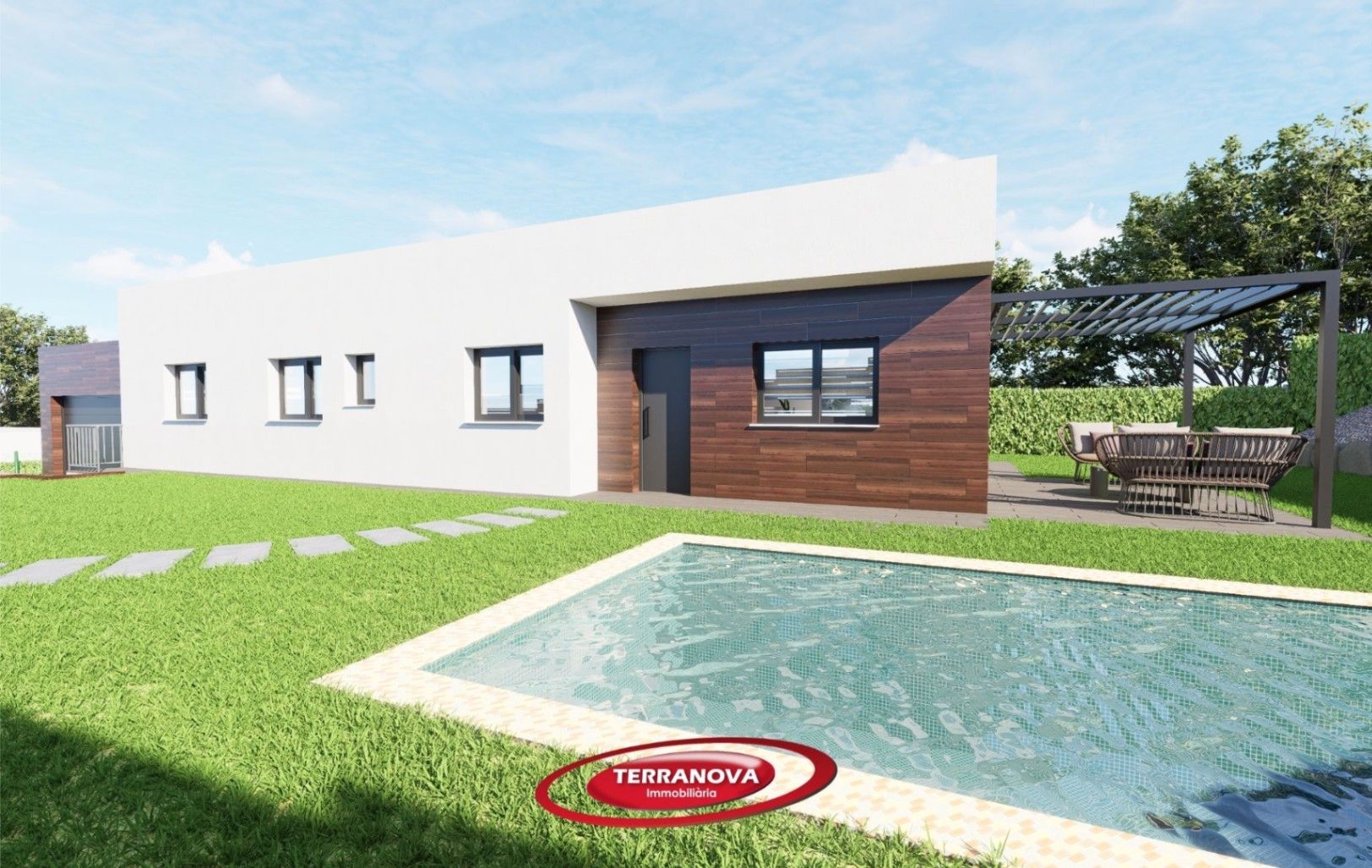 Außenansicht von Haus oder Chalet zum verkauf in L'Ametlla del Vallès mit Klimaanlage, Heizung und Privatgarten