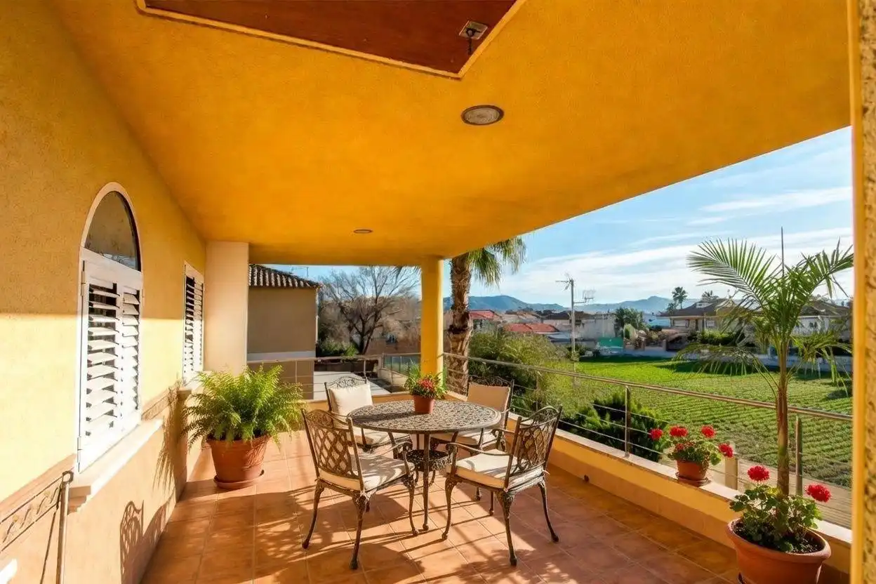 Terraza de Casa o chalet en venta en Murcia con Aire acondicionado, Calefacción y Jardín privado