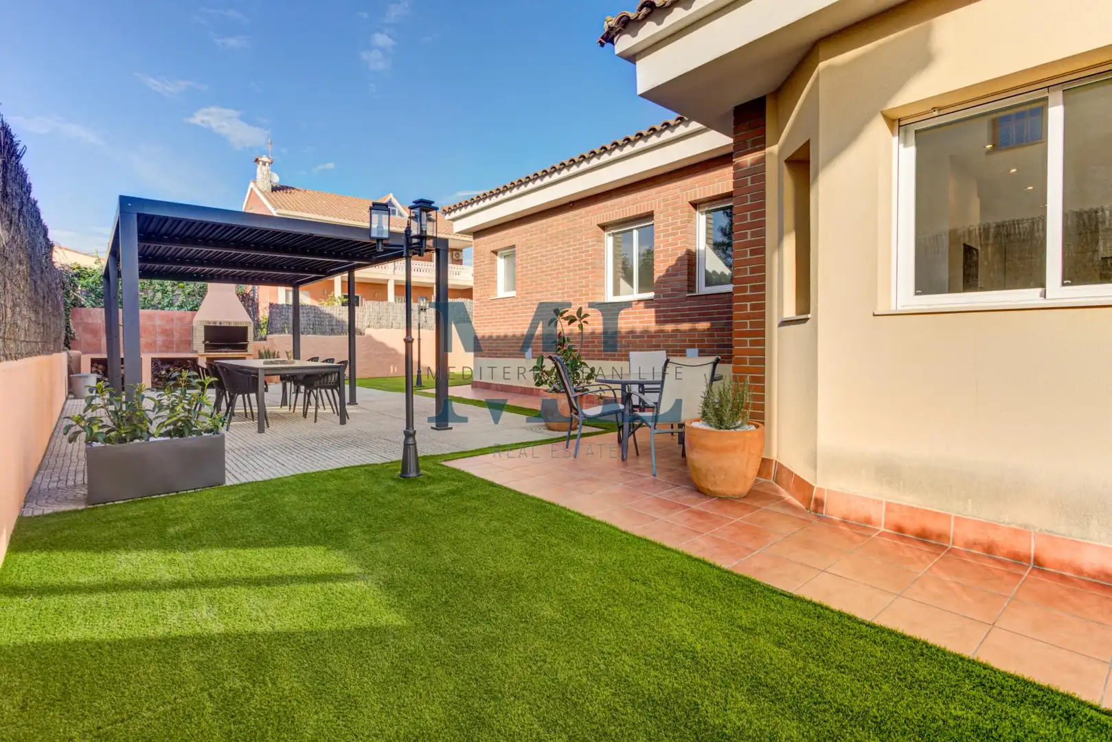 Terraza de Casa o chalet en venta en Sant Pere de Ribes con Calefacción, Jardín privado y Piscina