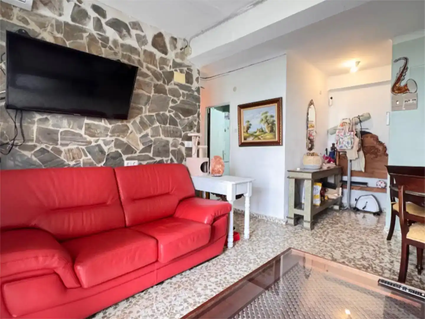 Sala de estar de Piso en venta en Torremolinos con Aire acondicionado