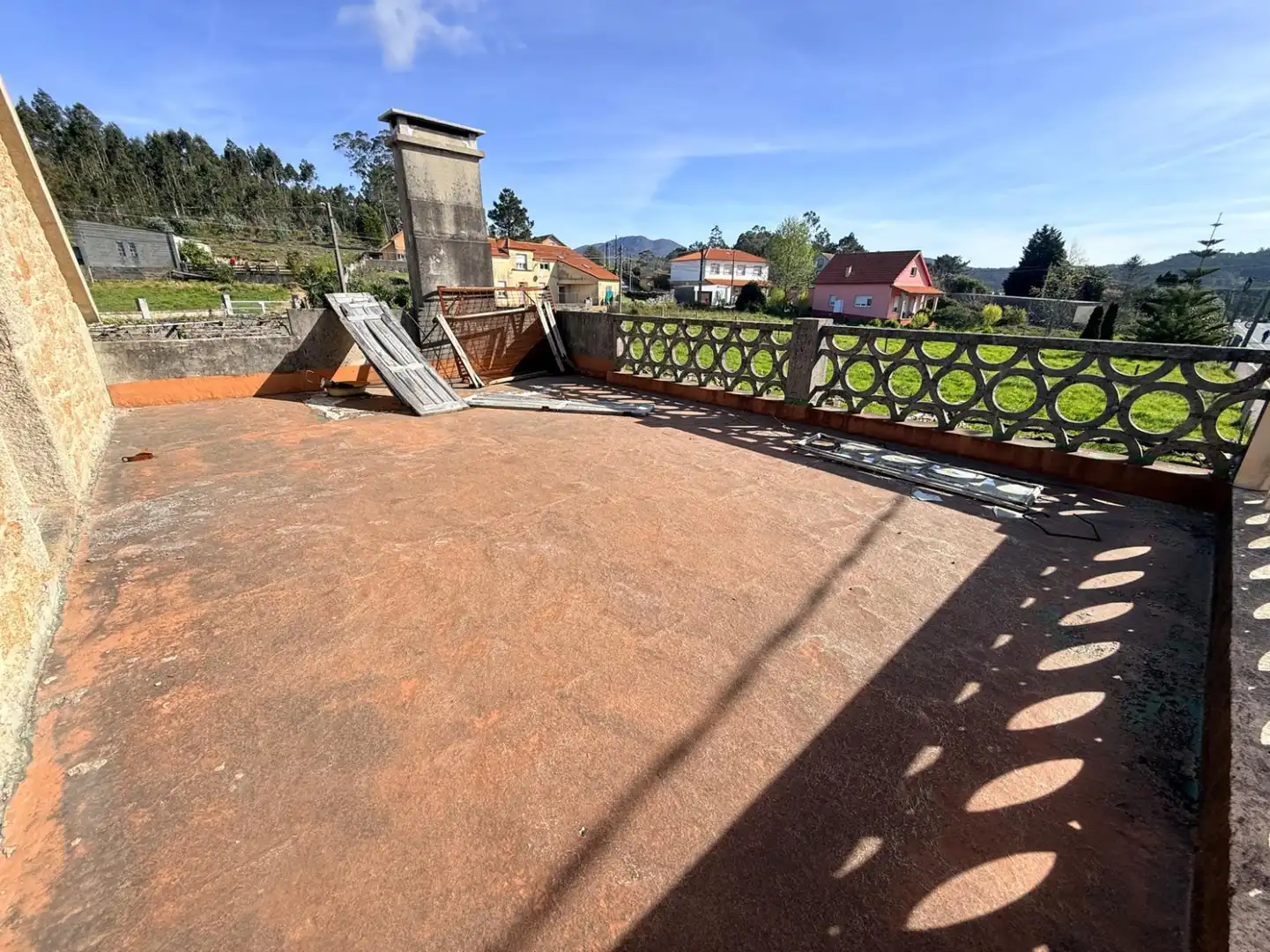 Terraza de Casa o chalet en venta en Ribeira con Jardín privado y Balcón