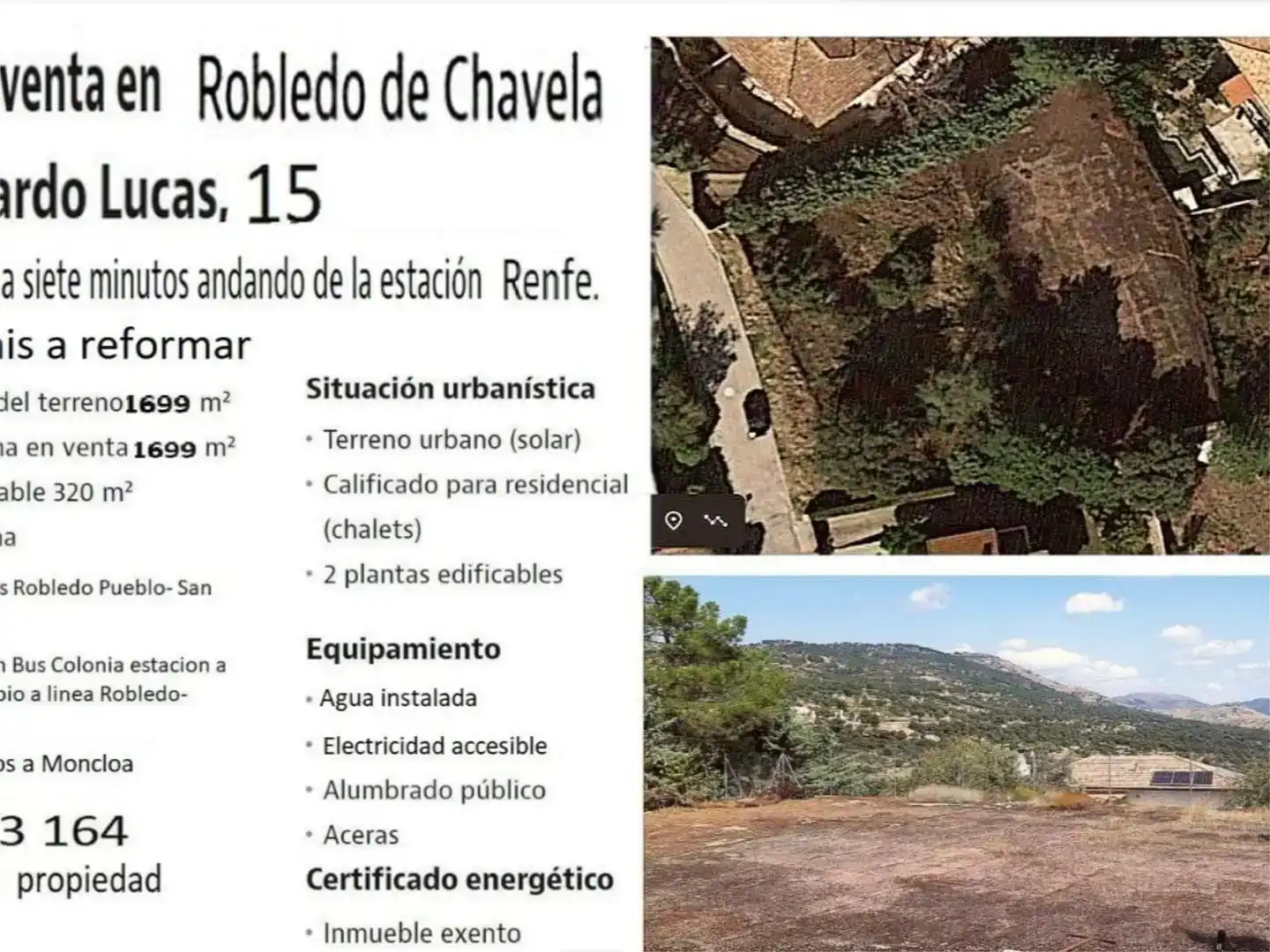 Finca rústica en venda en Robledo de Chavela